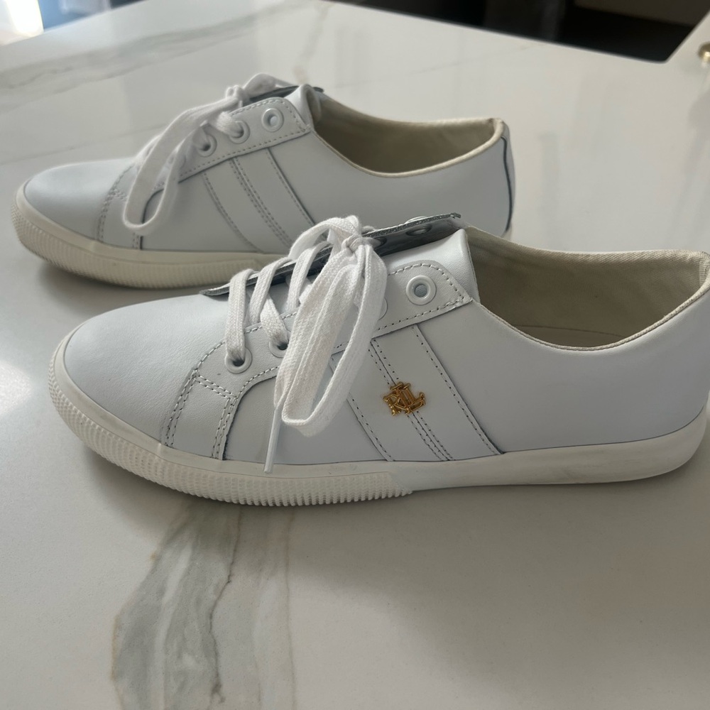 Women’s Ralph Lauren White Sneakers